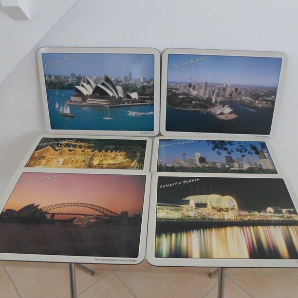Colourful Sydney Placemats by Jason Placemats – Set of 6 - Picture 1 of 11